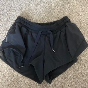 Black LuluLemon shorts